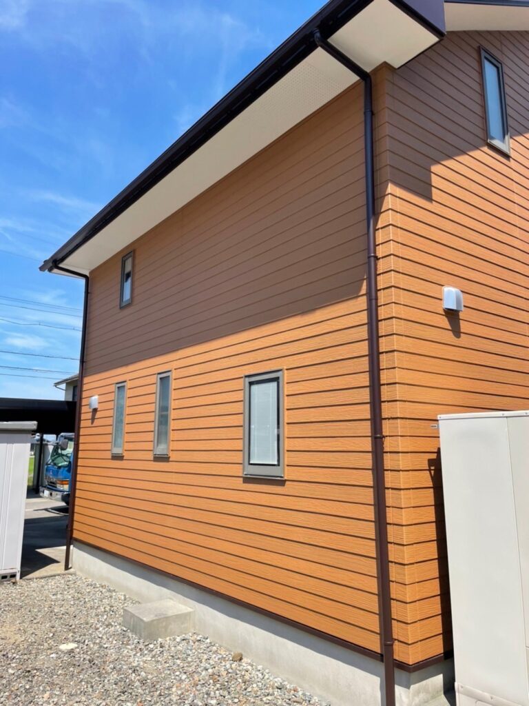 塗装完了後外壁